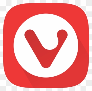 Vivaldi Browser Logo Clipart