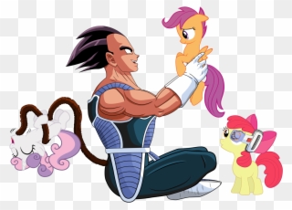 Dragon Ball Fighterz Vegeta Pony Cartoon Mammal Vertebrate - Dragon Ball Z Vs Mlp Clipart