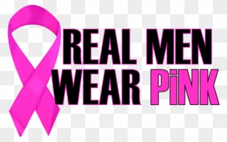 Real Men Wear Pink Campaign - Real Men Can Wear Pink Clipart