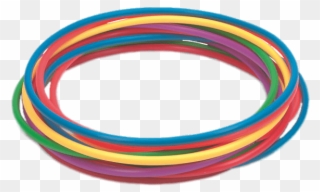 Coloured Plastic Hula Hoops - Hula Hoop Transparent Background Clipart