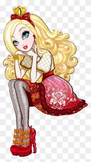 New Profile Art - Drawing Apple White Ever After High Clipart