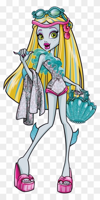Lagoona Blue Is A 2010 Introduced And All Around Character - Laguna De Monster High Clipart