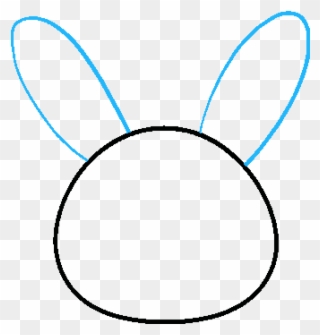 Clip Art Free How To A Bunny - Rabbit - Png Download