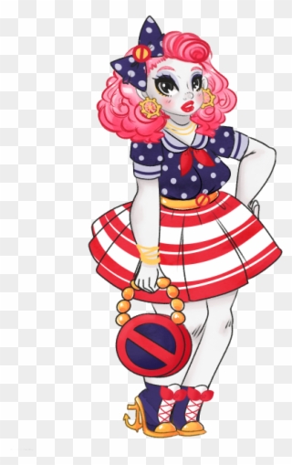 Here's Some Ever Puft, My Monster High Oc - Stay Puft Marshmallow Man Cartoon Png Angry Clipart