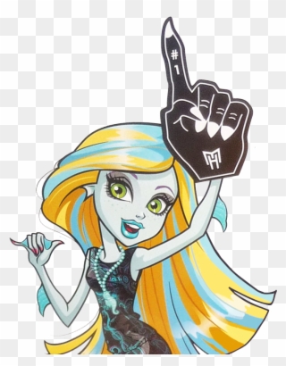 We Are Monster High • By - Monster High Lagoona Blue Clipart