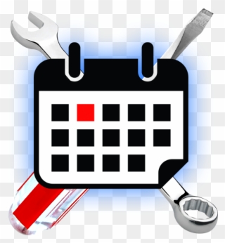 Rendez-vous Au Service - Edit Calendar Icon Clipart