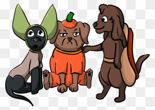 Best Dog Costume Contest - Dog Costume Cartoon Transparent Clipart