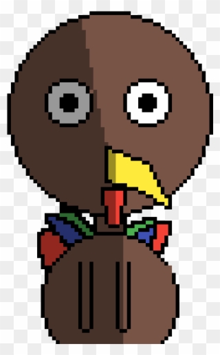 Turkey - Pixel Art Clipart