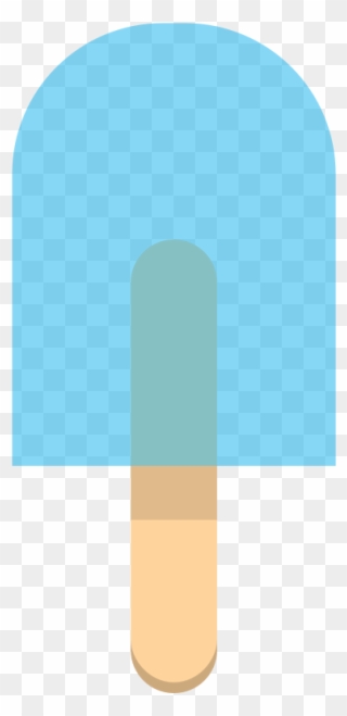 Free Clipart 1001freedownloads - Blue Cartoon Popsicle - Png Download