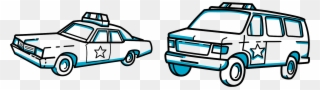 Cop Chase - Police Officer Clipart