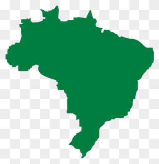 Brazil Map Clipart Png Transparent Png