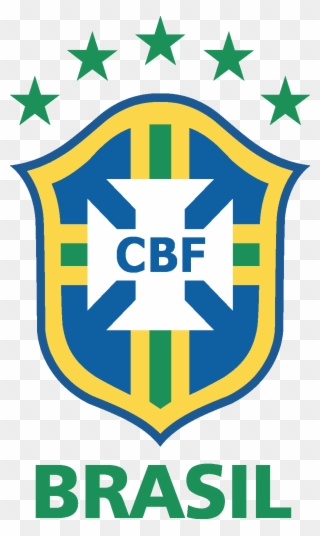 Brazil Vector Clipart - Brazil National Football Team Logo - Png Download