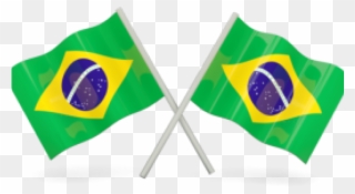 Duas Bandeiras Do Brasil Clipart