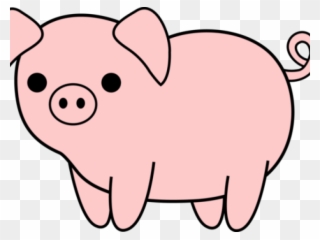 Greek Clipart Farmer - Pig Black And White Drawing - Png Download