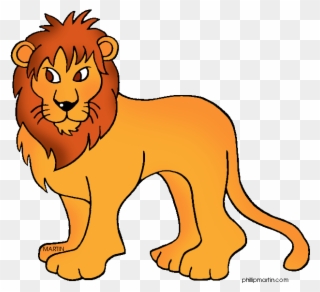 Animals, En, Jungle, Lions, Roar, Savanna, Science, - Lion Clip Art - Png Download