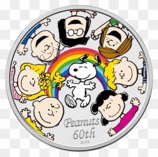 Peanuts Gang Coin - Peanuts Coin Clipart