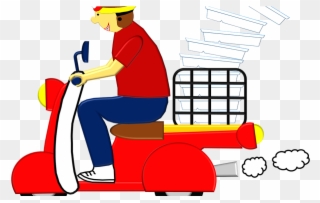 All Aboard For On-demand Services In The Maturing Retail - Meal Delivery Service Clipart