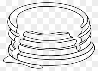 How To Draw Pancakes - Drawing Clipart