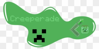 Creeperade Is A New Mod That Will Add A New Grenade - Minecraft Clipart