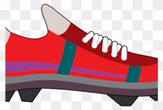 Gym Shoes Clipart Sneaker - Clipart Football Shoes - Png Download