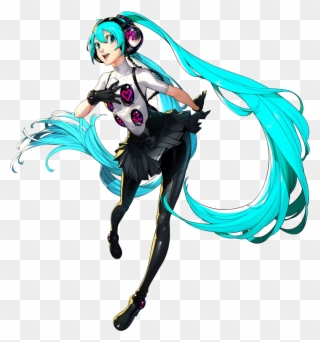 List Of Persona - Persona 4 Dancing All Night Miku Clipart