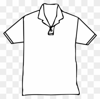 Shirt At Getdrawings Com - Polo Shirt Template Clipart