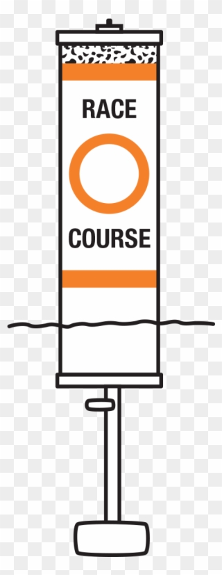 Striped Channel Markers - Signage Clipart