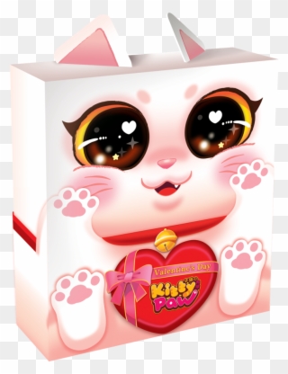 Kitty Paw Valentines Day Edition - Kitty Paw Valentine's Day Clipart