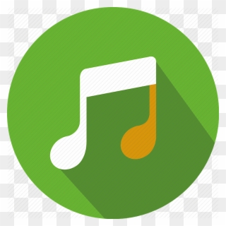 Tabla / Piano / Guitar - Music Icon Transparent Green Clipart