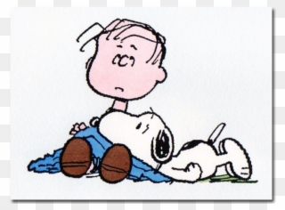 Peanuts "happiness" - Linus And Snoopy Clipart