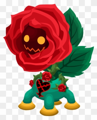 Passion Rose - - Kingdom Hearts Red Rose Clipart