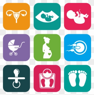Nursing Icon Care Pregnant - Pregnant Woman Icon Png Clipart