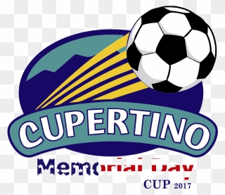 Cupertino Memorial Day Cup - Football Ball Clipart