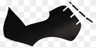 L1602 Black Aniline - High Heels Clipart