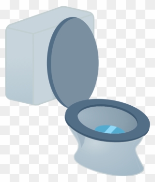 Medium Image - Toilet Bowl Toilet Clipart - Png Download