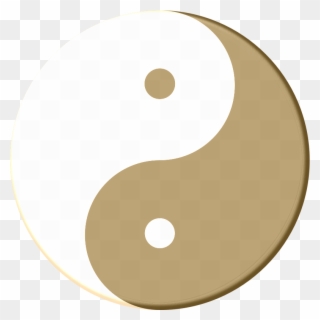 Medium Image - Yin Yang Yellow Png Clipart