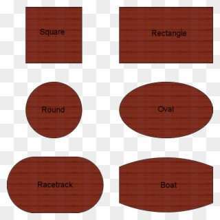 Download Conference Room Table Shapes Clipart Table - Conference Room Table Shapes - Png Download