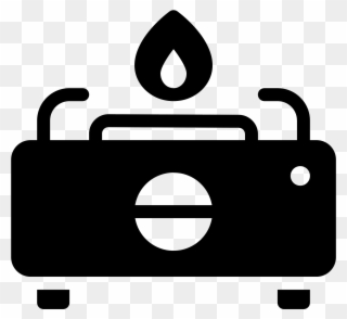 Gas Stove Filled Icon - Gas Stove Clipart