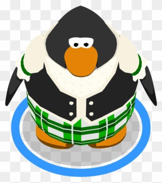 Shamrock Skirt In-game - Club Penguin Ninja Clipart