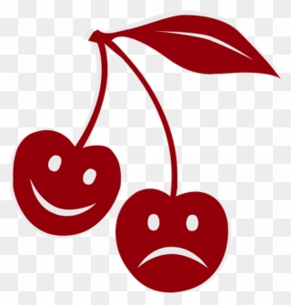 Cherry Clipart Happy - Sad Cherry - Png Download