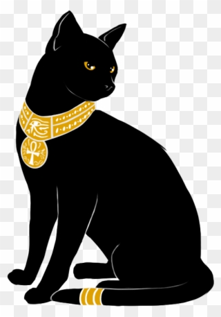 Egyptian Clipart Egypt Costume - Bastet Cat - Png Download
