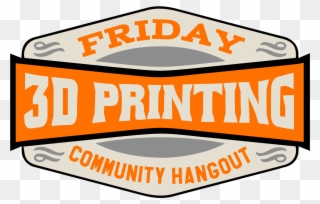 Friday 3d Printing Community Hangout - 3d Printing Clipart