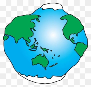 In Reality The Earth Is Its Own Crazy Wonky Lumpy Shape - Lumpy Earth Clipart