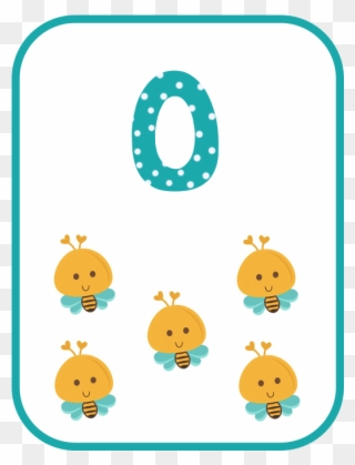 Nodee Happy Steps Arabic Numbers Flashcards These Printable - Circle Clipart