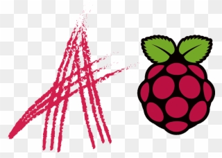 Aras A Logo With Raspberry Pi Logo - 8gb Class 10 Micro Sd Card Preloaded Clipart