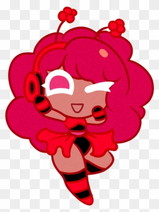 Here Is The New Girlie, Raspberry Cookie - Cookie Run Pomegranate Oc Clipart
