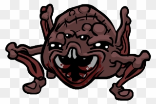 Beggar Picture - Binding Of Isaac Bosses Png Clipart