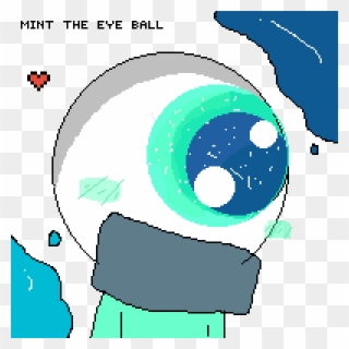 Mint The Eyeball - Circle Clipart