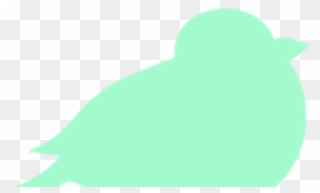 Mint Clipart Bird - Illustration - Png Download