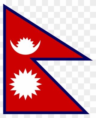 Free Flag Of Nepal - Flag Of Nepal Clipart